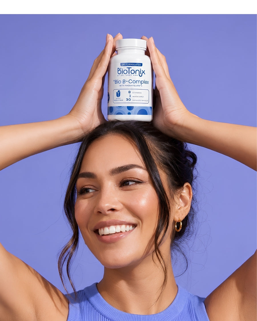 Bio B-Complex | 8 Essential B Vitamins + Active Folate & B12