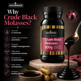 Crude Black Molasses | Bittersweet Treacle No. 3