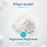 Highlight of Magnesium Bisglycinate ingredient in BioTonix BioBase 5-in-1 for gentle, bioavailable magnesium support.