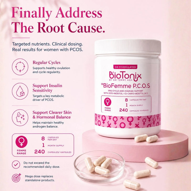 BioFemme P.C.O.S | 40:1  Inositol + NAC & ALA - alternate view