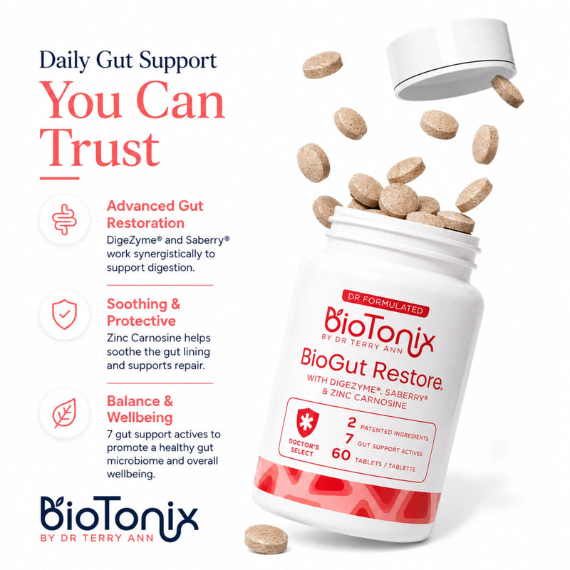 BioGut Restore | Digestive Enzymes & Gut Lining Support - alternate view