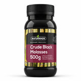 Naturmade Crude Black Molasses 500g unsulphured vegan friendly bittersweet treacle no.3 studio pack shot